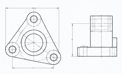 Plan 2D de la pièce