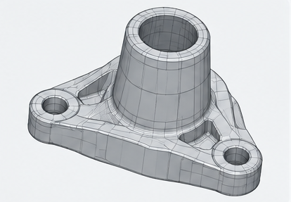 Reconstruction 3D de la pièce